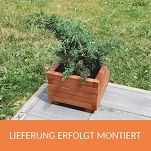 Pflanzkasten NUSS Pflanzkübel aus Holz AB40KAN4030NU 40 x 40 x 30 cm 40KAN4030NU - 3