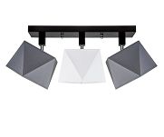 Deckenstrahler Deckenlampe DIA31GRWEDPR Deckenleuchte Grau Weiß - 2