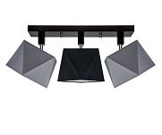 Deckenstrahler Deckenlampe DIA31GRSCDPR Deckenleuchte Grau Schwarz - 2