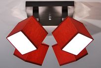 Deckenlampe LLS418DPR BORDEAUXROT  - 3