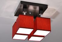 Deckenlampe LLS418DPR BORDEAUXROT  - 2