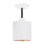 Weiße Deckenspot Deckenlampe mit weißem Lampenschirm CL-1010WE-WE Deckenleuchte - 3