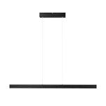 Dimmbare LED schwarze Hängeleuchte Eschenholz LED100KB-3K-SCHWARZ Pendelleuchte Höhenverstellbar Esstischlampe Hängelampe Pendellampe - 4