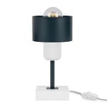 Anthrazite Tischlampe aus Holz TI-AN10x10WE Tischleuchte - 2