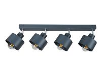 Anthrazite Deckenstrahler Deckenlampe 4PRST6005AN Deckenleuchte 4-flammig - 2