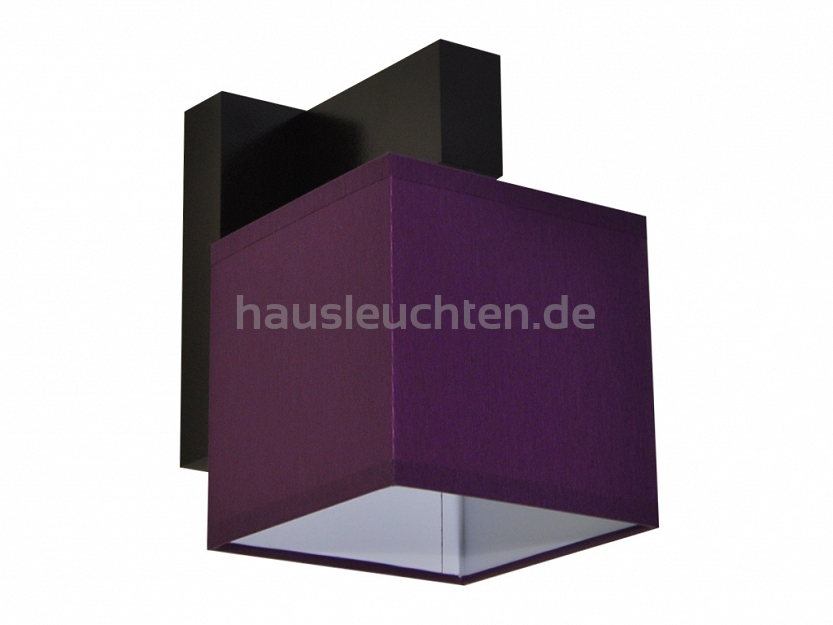 Wandlampe Violett