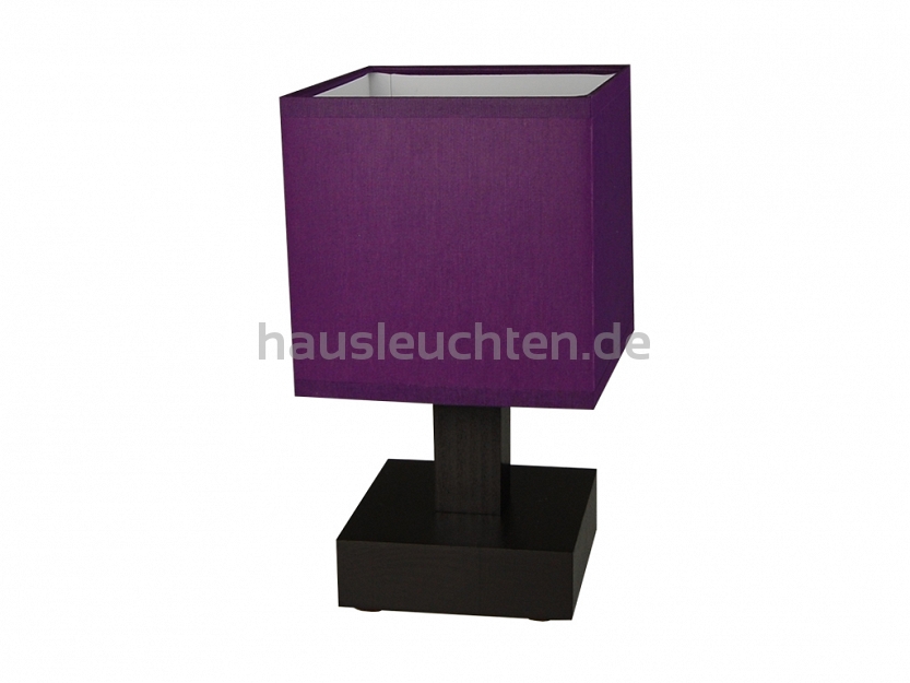 Tischlampe Violett