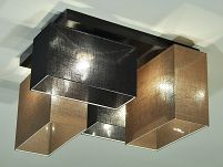 Deckenlampe JLS44SCBRD SCHWARZ BRAUN  - 2