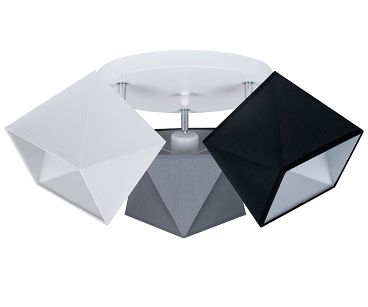 Deckenstrahler Deckenlampe WEGRSC-PR3030WE Weiß Grau Schwarz