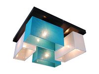 Deckenlampe JLS45WETUD WEIß  TÜRKIS  - 4