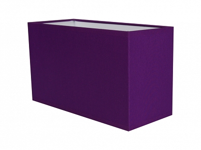 Lampenschirm Violett 24x10x14H J9