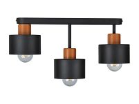 Schwarze Deckenlampe OST4006MO Deckenleuchte 3-flammig - 2