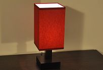 Tischlampe CLN28D BORDEAUXROT  - 2