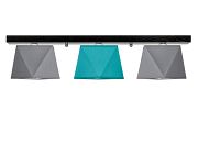 Deckenlampe DIA32GRTUD Deckenleuchte Grau Türkis - 2