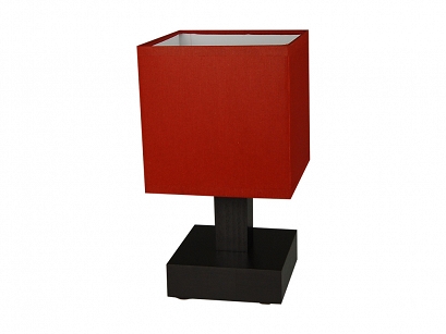 Tischlampe Bordeauxrot LLN28D
