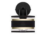 Schwarze Wandlampe mit schwarzem Lampenschirm WAND-TI-1010SC-SC Wandleuchte - 4