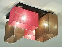 Deckenlampe JLS44FUBRD FUCHSIE BRAUN  - 2