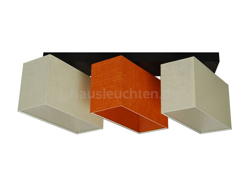 Deckenlampe Ecru Orange