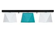 Deckenlampe DIA32WETUD Deckenleuchte Weiß Türkis - 2