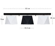 Deckenlampe DIA32WESCD Deckenleuchte Weiß Schwarz - 3