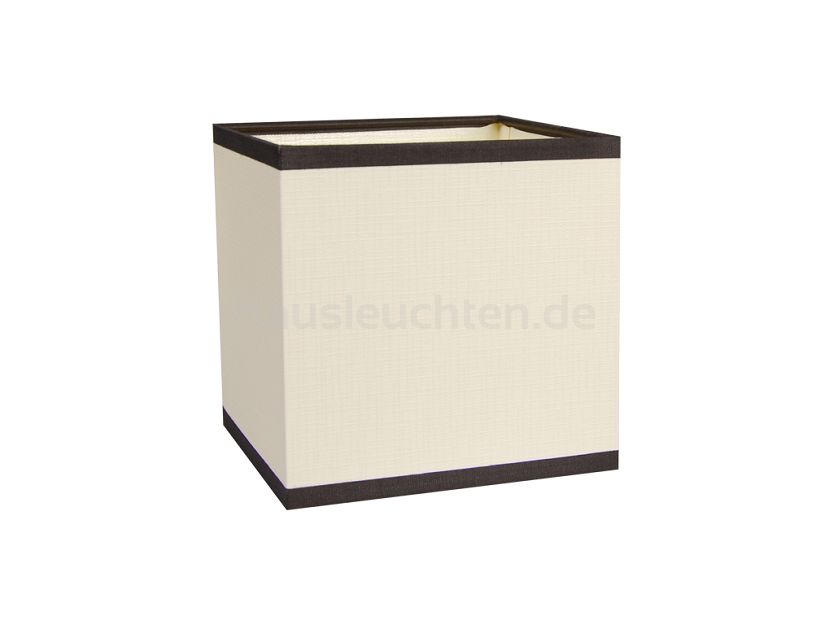 Lampenschirm 12x12x12H L0W ECRU