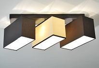 Deckenlampe JLS3120D DUNKEL BRAUN ECRU  - 2