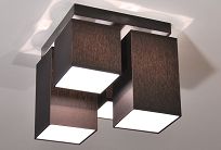 Deckenlampe LLS422D DUNKEL BRAUN  - 2
