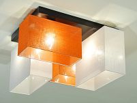 Deckenlampe JLS44ORWED ORANGE WEIß  - 2