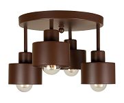 Braune Deckenlampe 4OST3030BR Deckenleuchte 4-flammig - 2