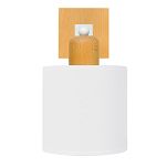 Weiße Wandlampe aus Holz CL-WAND-WE10x10BU-WE LED Wandleuchte - 4