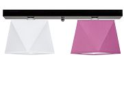 Deckenlampe DIA23WEROD Deckenleuchte Weiß Rosa - 2