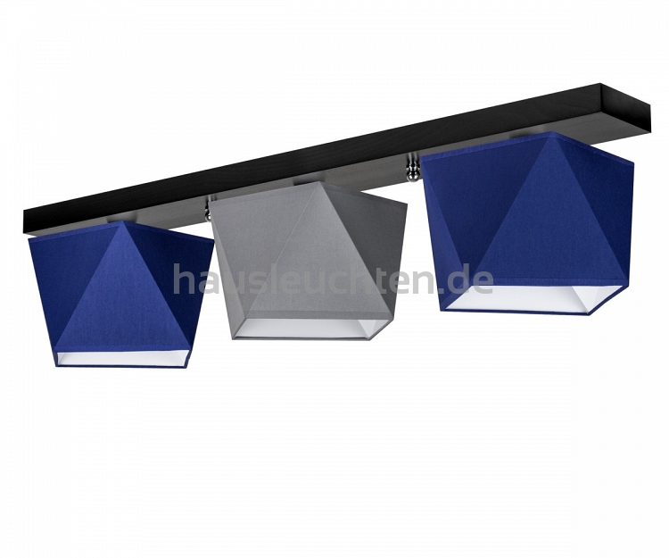 Deckenlampe DIA32BLGRD Deckenleuchte Blau Grau