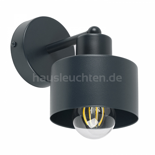 Anthrazite Wandlampe aus Metall WAND-OST1010AN Wandleuchte