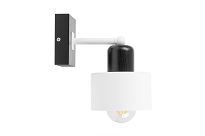 Weiße Wandlampe aus Holz WAND-WE10x10SC Wandleuchte - 3