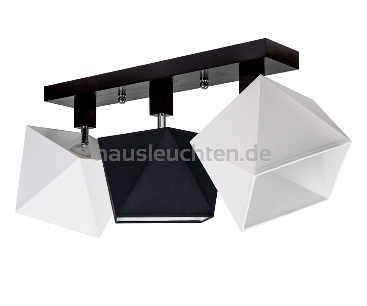 Deckenstrahler Deckenlampe DIA31WESCDPR Deckenleuchte Weiß Schwarz