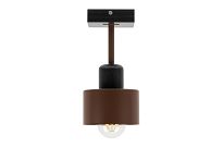 Braune Deckenlampe aus Holz BR10x10SC Deckenleuchte 1-flammig - 4