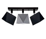 Deckenstrahler Deckenlampe DIA31SCGRDPR Deckenleuchte Schwarz Grau - 2