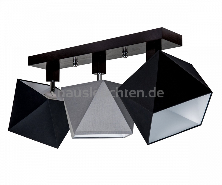 Deckenstrahler Deckenlampe DIA31SCGRDPR Deckenleuchte Schwarz Grau