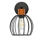 Schwarze Wandlampe aus Metall WAND-KU-OST1010MO Wandleuchte - 3