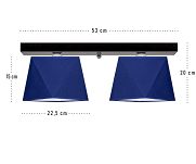 Deckenlampe DIA23BLBLD Deckenleuchte Blau - 3