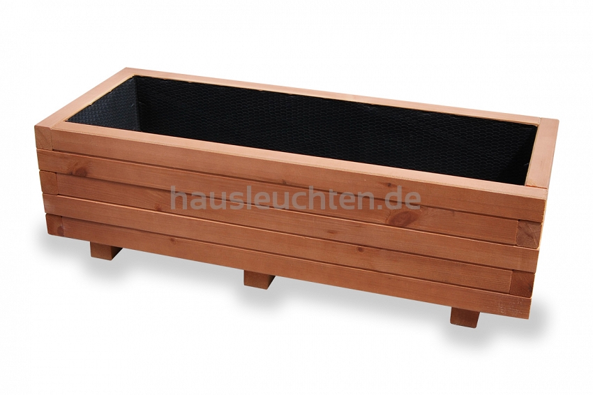 Pflanzkasten NUSS Pflanzkübel aus Holz AB100KAN4030NU 100 x 40 x 30 cm 100KAN4030NU