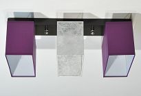 Deckenlampe JLS3195D VIOLETT SILBERN  - 3