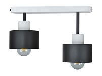 Weiße Deckenlampe OST3306WE Deckenleuchte 2-flammig - 2