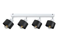 Weiße Deckenstrahler Deckenlampe 4PRST6005WE Deckenleuchte 4-flammig - 2