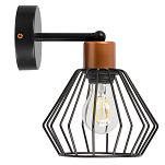 Schwarze Wandlampe aus Metall WAND-BR-OST1010MO Wandleuchte - 2