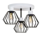 Weiße Deckenlampe BR-OST3030WE Deckenleuchte 3-flammig - 2