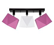 Deckenstrahler Deckenlampe DIA31ROWEDPR Deckenleuchte Rosa Weiß - 2