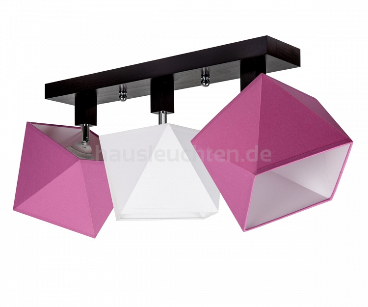 Deckenstrahler Deckenlampe DIA31ROWEDPR Deckenleuchte Rosa Weiß