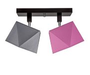 Deckenstrahler Deckenlampe DIA21GRRODPR Deckenleuchte Grau Rosa - 2