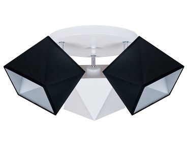 Deckenstrahler Deckenlampe SCWESC-PR3030WE Schwarz Weiß Schwarz
